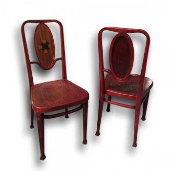 Židle 4ks - Marcel Kammerer/ Thonet Židle 4ks - Marcel Kammerer/ Thonet