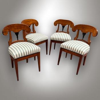 Set židlí 4ks – Biedermeier Set židlí 4ks – Biedermeier
